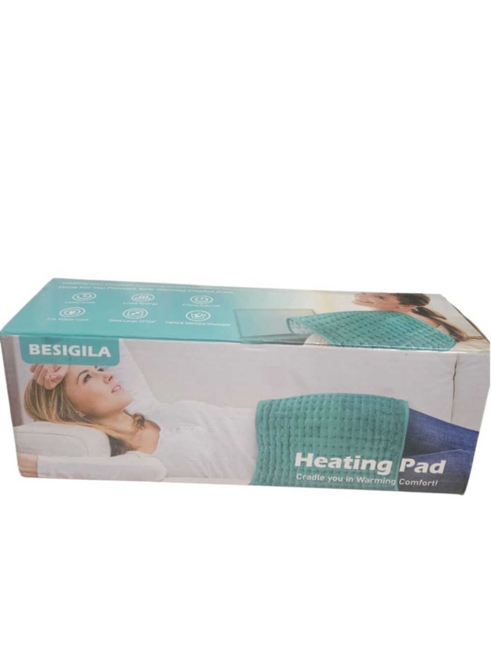 BESIGILA Extra Large 12" × 24" Heating Pad